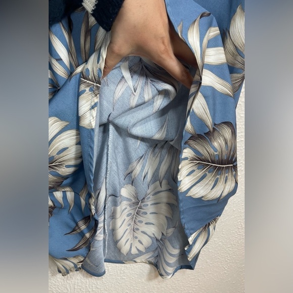 Paradise Motion Hawaiian Leaf Print Sleeveless Dress Women’s 2XL Made in Hawaii - Picture 8 of 14